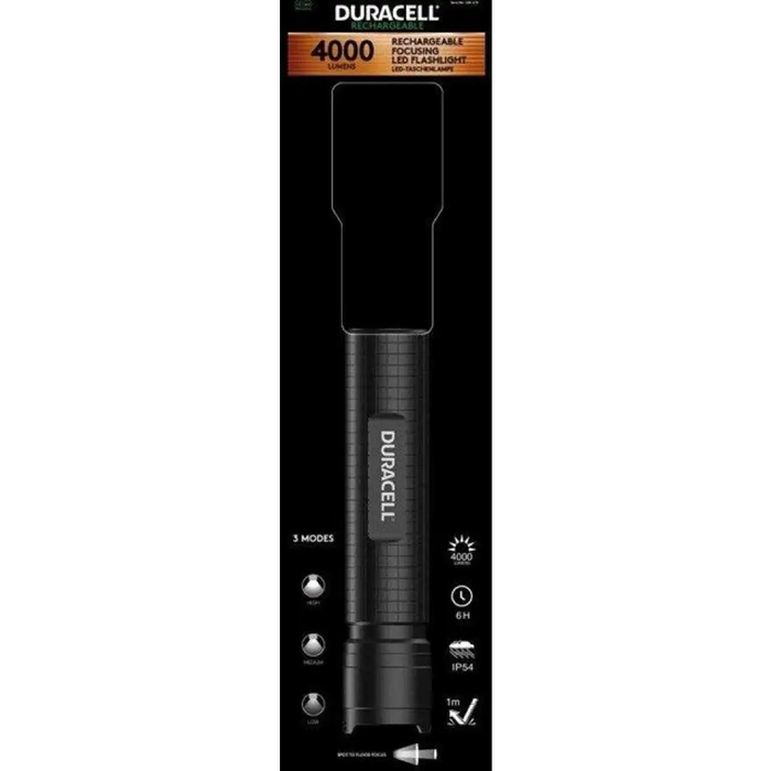 Фенерче Duracell DF4000R черно