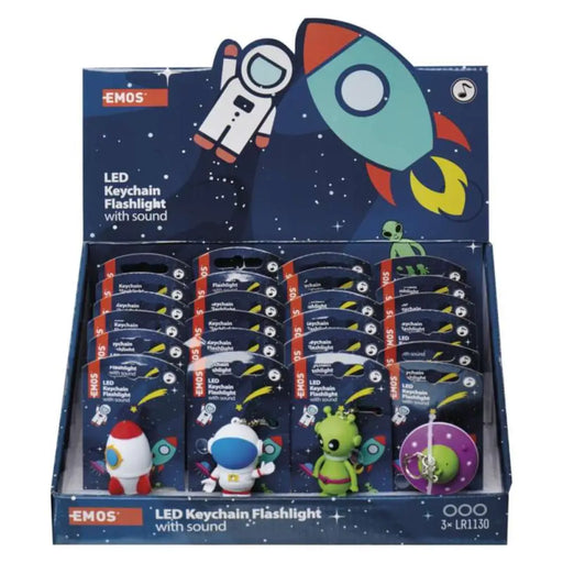 ФЕНЕРЧЕ LED-КЛЮЧОДЪРЖАТЕЛ СЪС ЗВУК EMOS