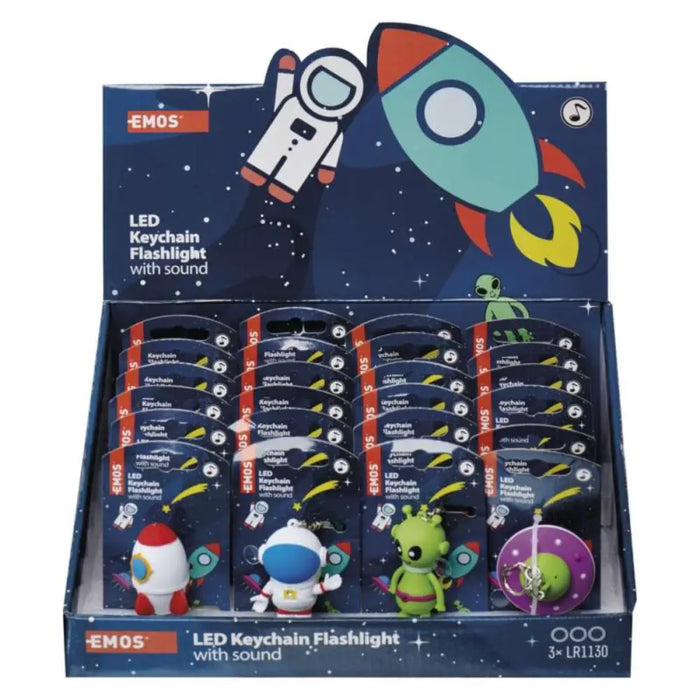 ФЕНЕРЧЕ LED-КЛЮЧОДЪРЖАТЕЛ СЪС ЗВУК EMOS