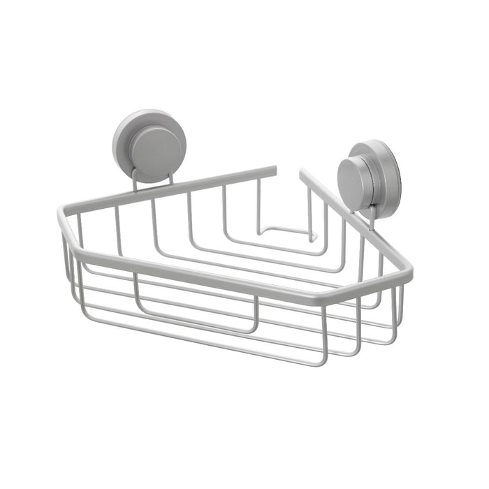 ЪГЛОВА ЕТАЖЕРКА ЕДНО НИВО ALU SILVER