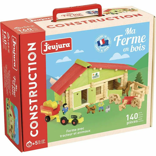 Ферма с Животни Jeujura Wooden Farm Playset