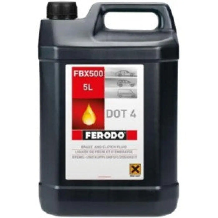FERODO СПИРАЧНА ТЕЧНОСТ DOT4 5L FBX500A