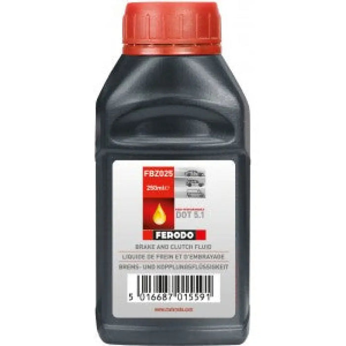 FERODO СПИРАЧНА ТЕЧНОСТ DOT5.1 250ML FBZ025A