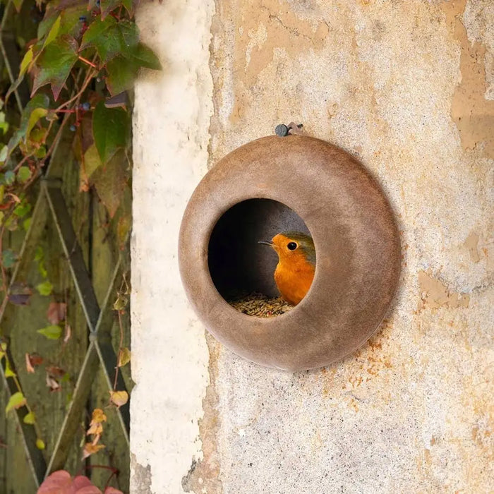 FERPLAST PIKI 1 ХРАНИЛКА ЗА ДИВИ ПТИЦИ - karmnik brązowy