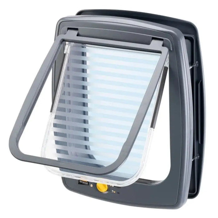 FERPLAST Swing 11 сива - врата за кучета и котки - 31 x 9,6