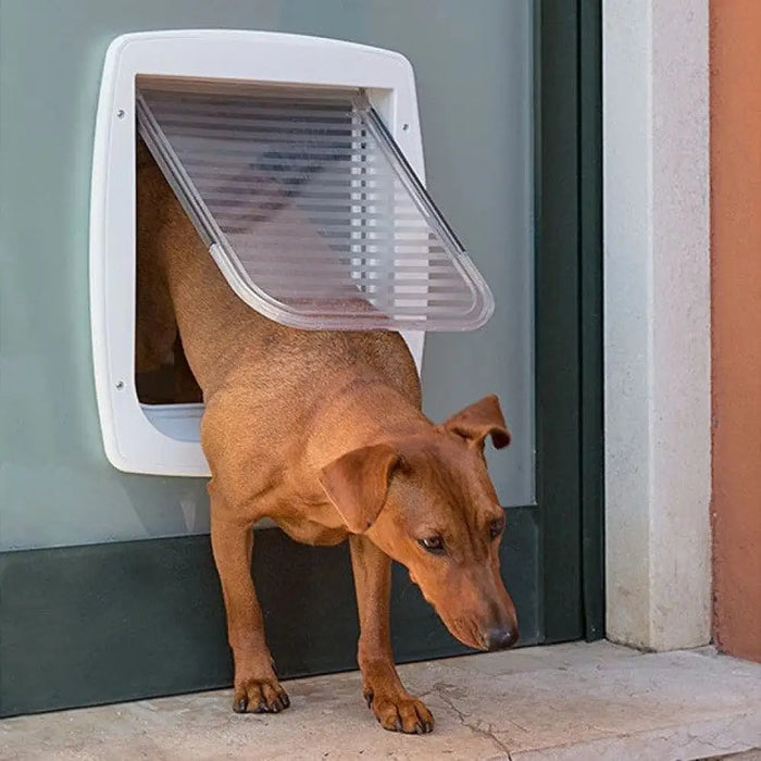 FERPLAST Swing 11 сива - врата за кучета и котки - 31 x 9,6