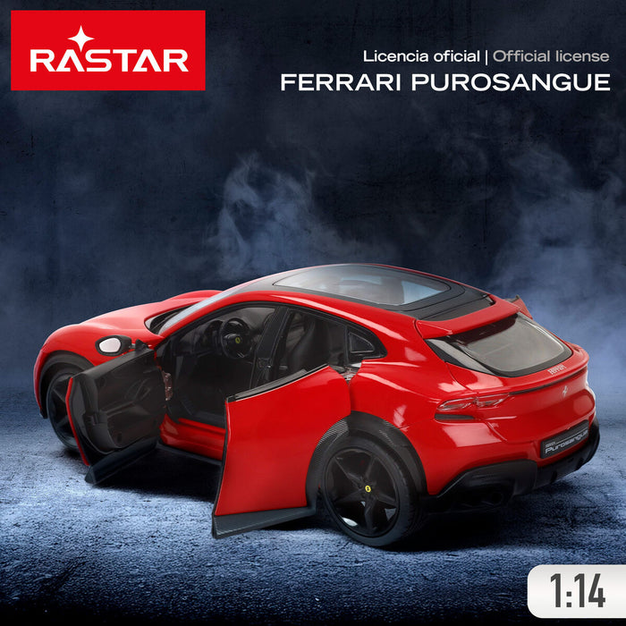 Кола с Радиоуправление Ferrari PUROSANGUE 1:14 34 x 11 x 14 cm (2 броя)