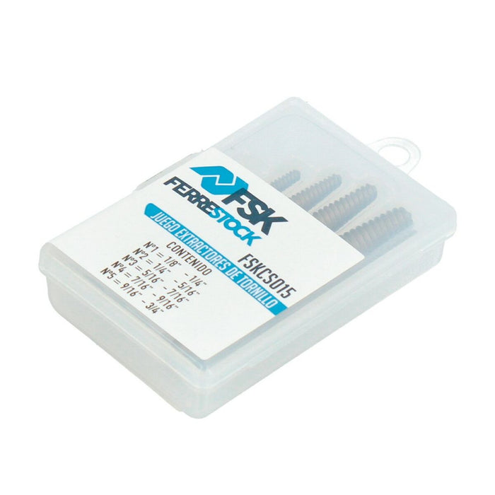 Комплект Екстрактори Ferrestock 1/8" 3/4" 5 pcs