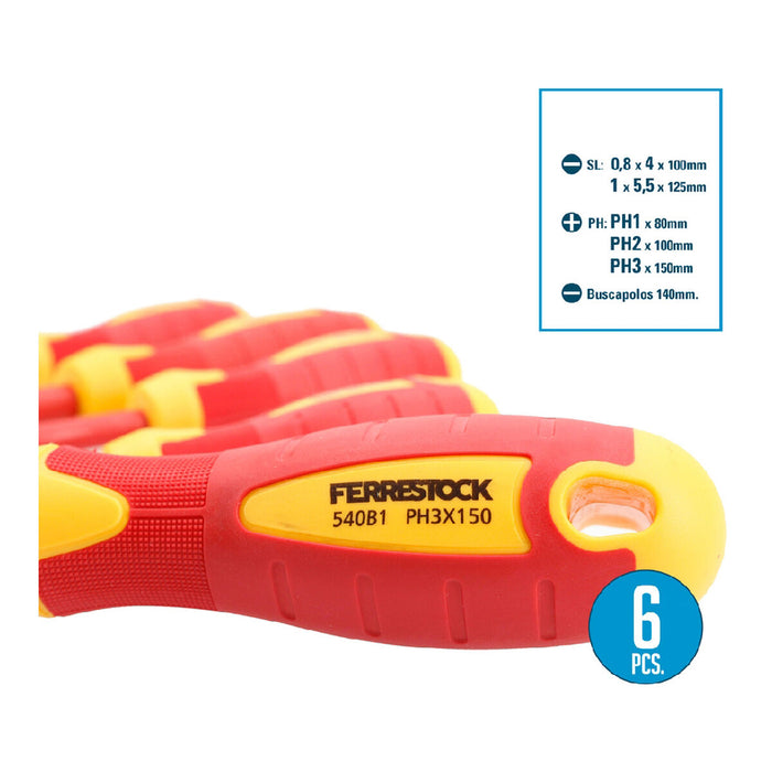 Комплект Отвертки Ferrestock (6 pcs)