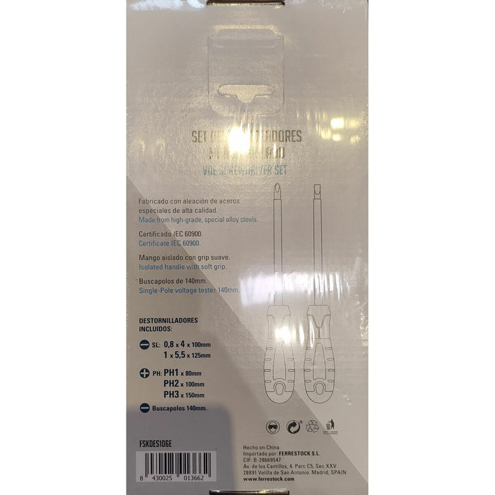 Комплект Отвертки Ferrestock (6 pcs)