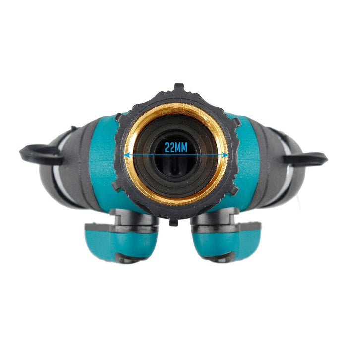 Монтаж Двоен Ferrestock 3/4" Месинг