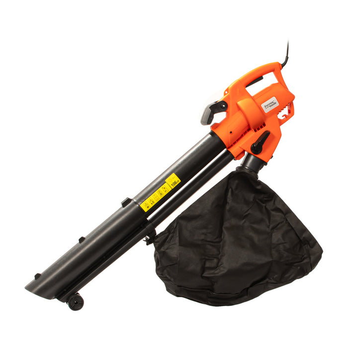 ЕЛЕКТРИЧЕСКИ ЛИСТОСЪБИРАЧ FERROS TOOLS 3000 W 3000 W, МАКСИМУМ СКОРОСТ НА ИЗДУХВАНЕ 270 km/h