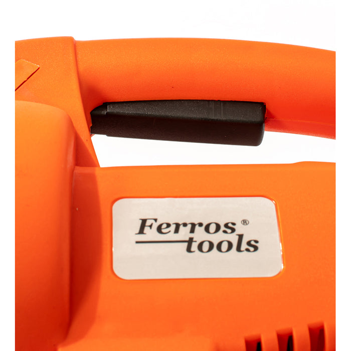 ЕЛЕКТРИЧЕСКИ ЛИСТОСЪБИРАЧ FERROS TOOLS 3000 W 3000 W, МАКСИМУМ СКОРОСТ НА ИЗДУХВАНЕ 270 km/h