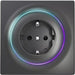 Fibaro FGWOF-011-8 контакт Тип F Черен