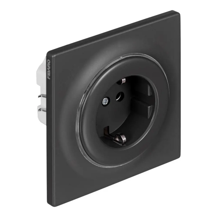Fibaro FGWOF-011-8 контакт Тип F Черен
