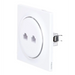 Fibaro Walli N контакт 2 x RJ-45 Бял