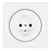 Fibaro Walli N контакт Тип Е Бял