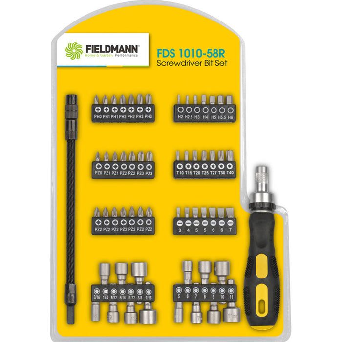 ОТВЕРТКА С ТРЕСЧОТКА FIELDMANN FDS 1010-58R