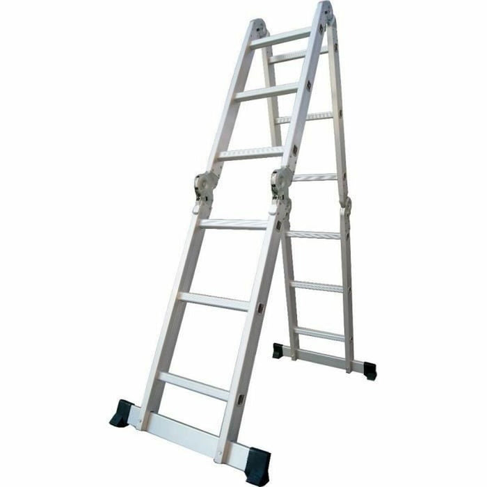 Телескопична стълба Fieldmann FZZ 4107 Сив