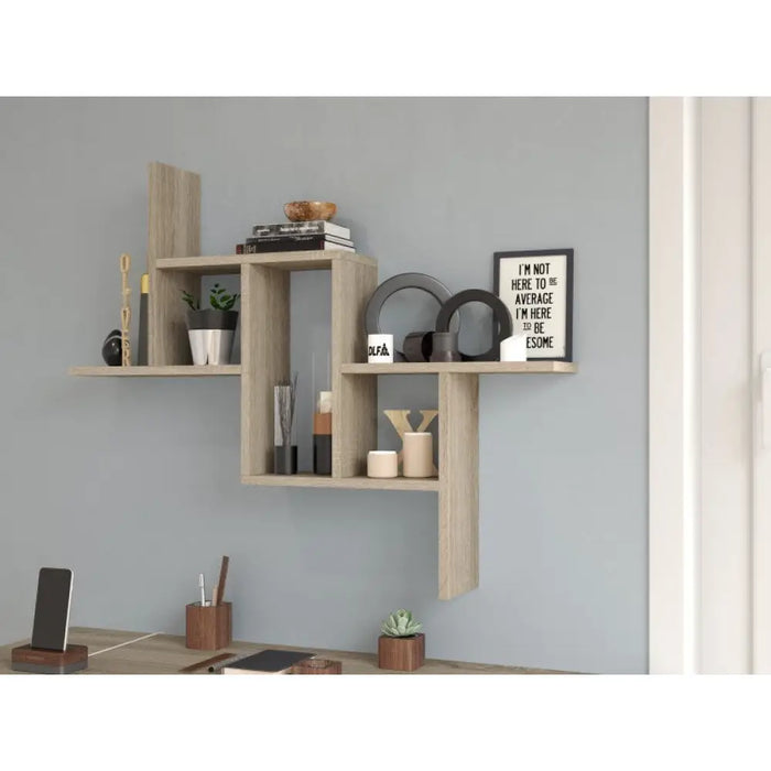 FIESTA Висящ рафт 85x15x73,5 см сонома