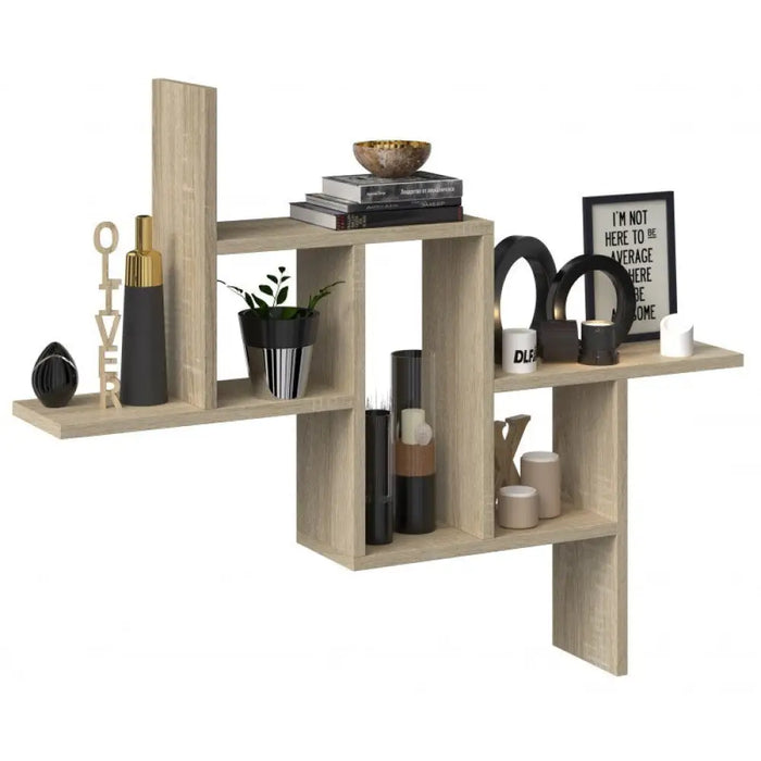 FIESTA Висящ рафт 85x15x73,5 см сонома