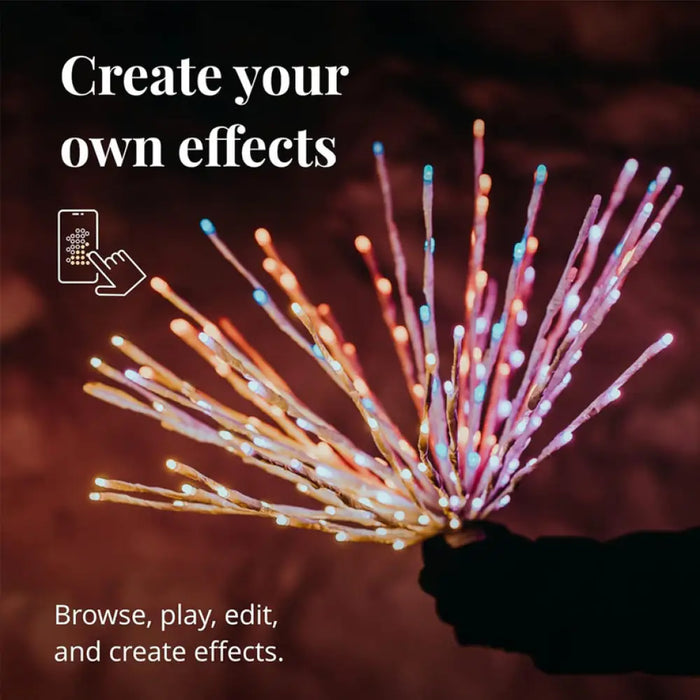 ФИГУРА КЛОНКА 80CM 200LED TWINKLY TWB200STP-WEU