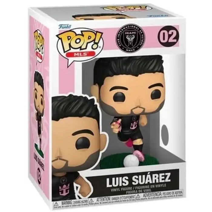 Фигурка Funko Pop! MLS: Inter Miami - Luis Suarez (Away) #02