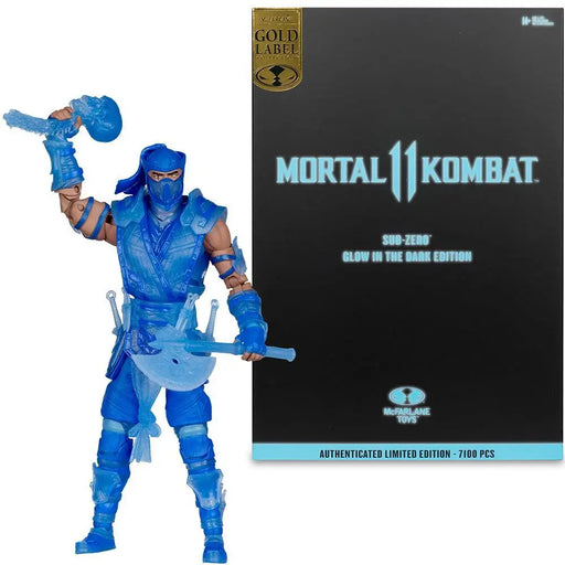 Фигурка McFarlane Toys MORTAL KOMBAT 11 - Sub-Zero (Glow In