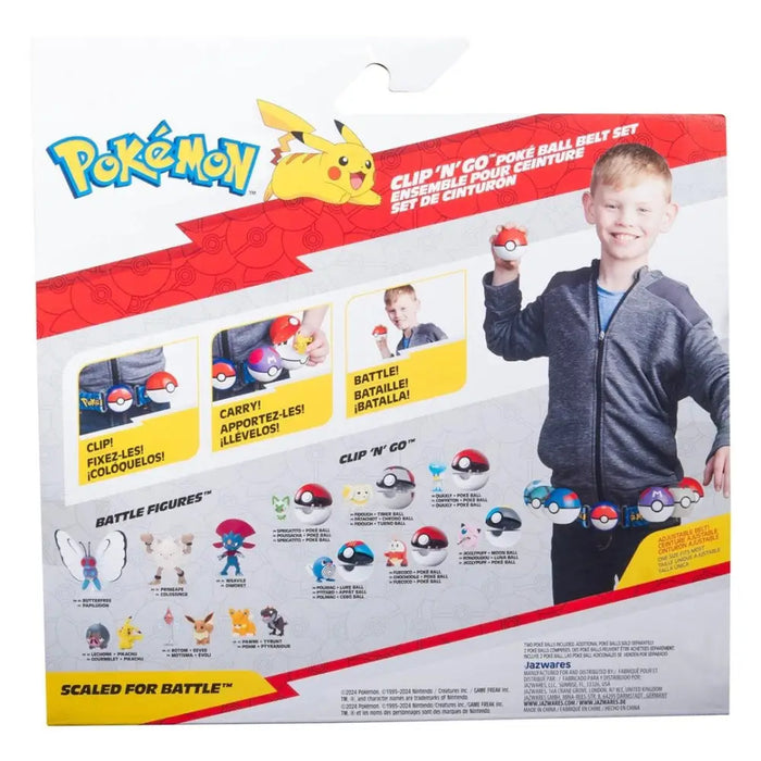 Фигурка Pokemon W15 Clip ’n’ Go Poke Ball Belt Set