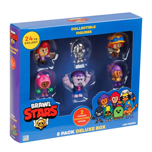 ФИГУРКИ BRAWL STARS S1 - ПАКЕТ ОТ 8 ДЕЛУКСОЗНИ КУТИЯ ВЕРСИЯ