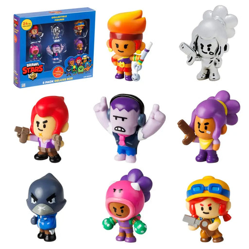 ФИГУРКИ BRAWL STARS S1 - ПАКЕТ ОТ 8 ДЕЛУКСОЗНИ КУТИЯ ВЕРСИЯ