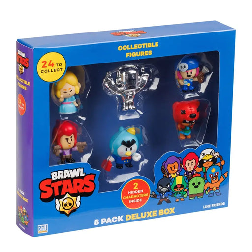 ФИГУРКИ BRAWL STARS S1 - ПАКЕТ ОТ 8 ДЕЛУКСОЗНИ КУТИЯ ВЕРСИЯ
