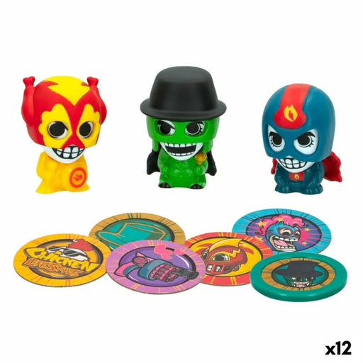 Фигурки на Герои Eolo Super Masked 3 x 4,5 x 3,5 cm (12