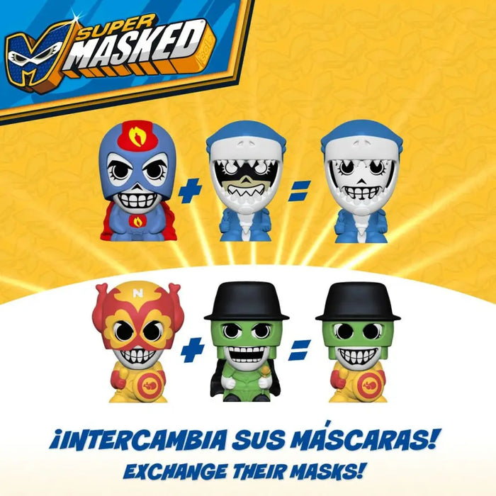 Фигурки на Герои Eolo Super Masked 3 x 4,5 x 3,5 cm (12