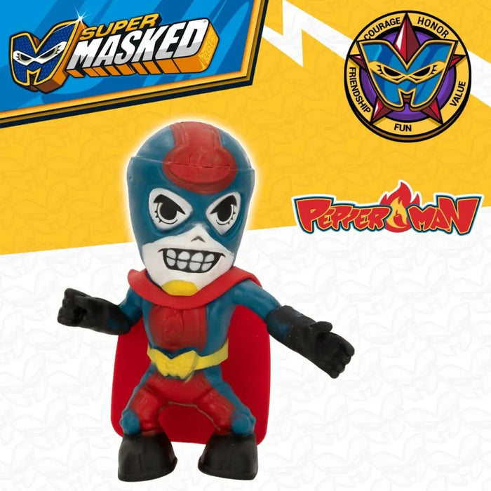 Фигурки на Герои Eolo Super Masked Pepper Man 14 x 15,5 x