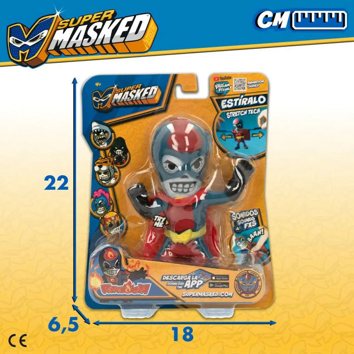 Фигурки на Герои Eolo Super Masked Pepper Man 14 x 15,5 x