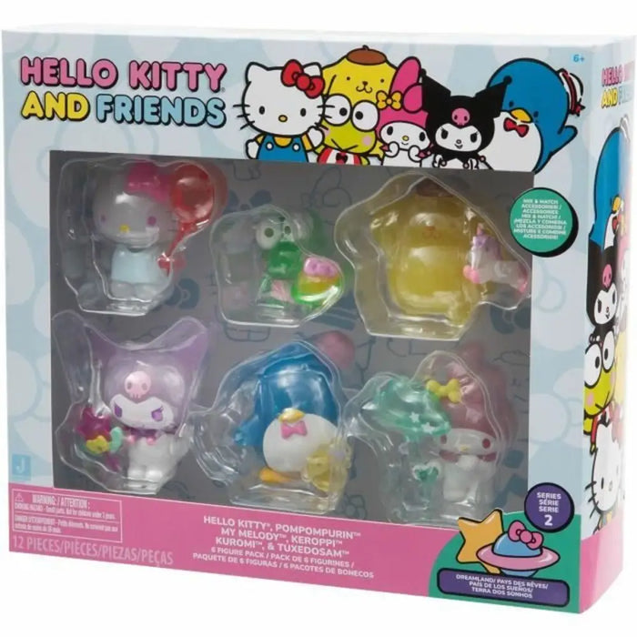 Фигурки на Герои Hello Kitty 11 6 Части (6 броя)