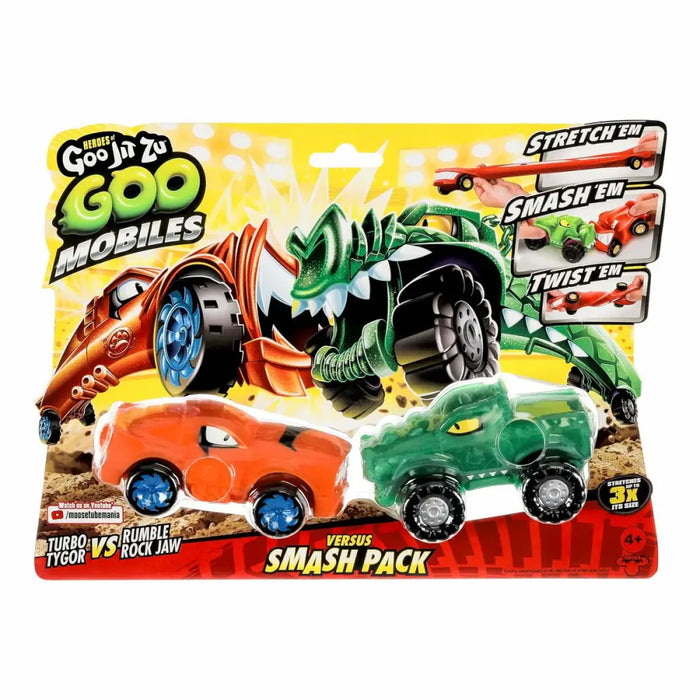 Фигурки на Герои Moose Toys TURBO TYGER VS RUMBLER JAW