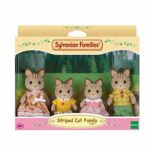Фигурки на Герои Sylvanian Families Striped Cat Family