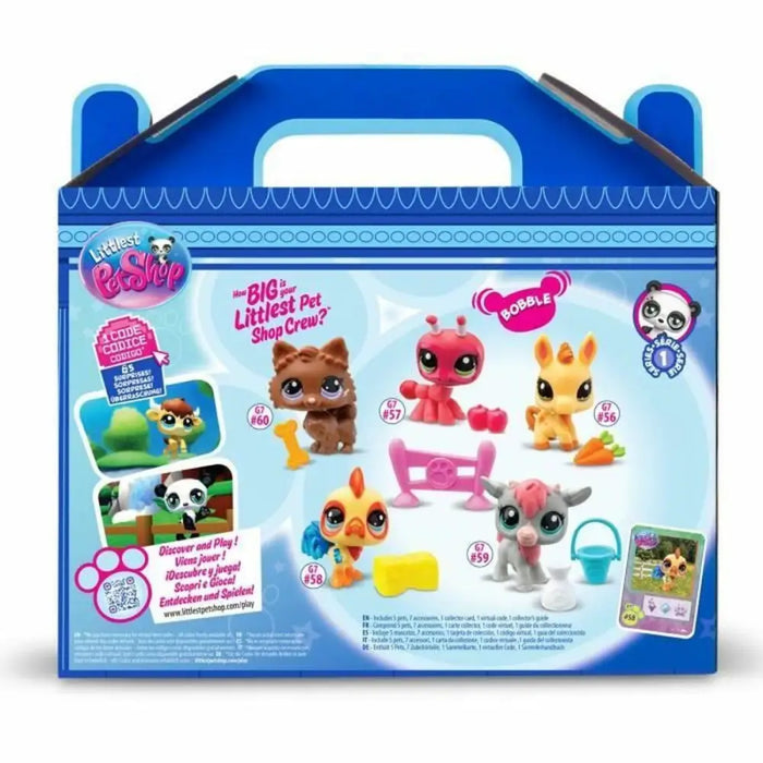 фигурки на животни Bandai Littlest Pet Shop Пластмаса