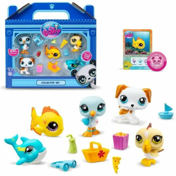 фигурки на животни Bandai Littlest Pet Shop Пластмаса