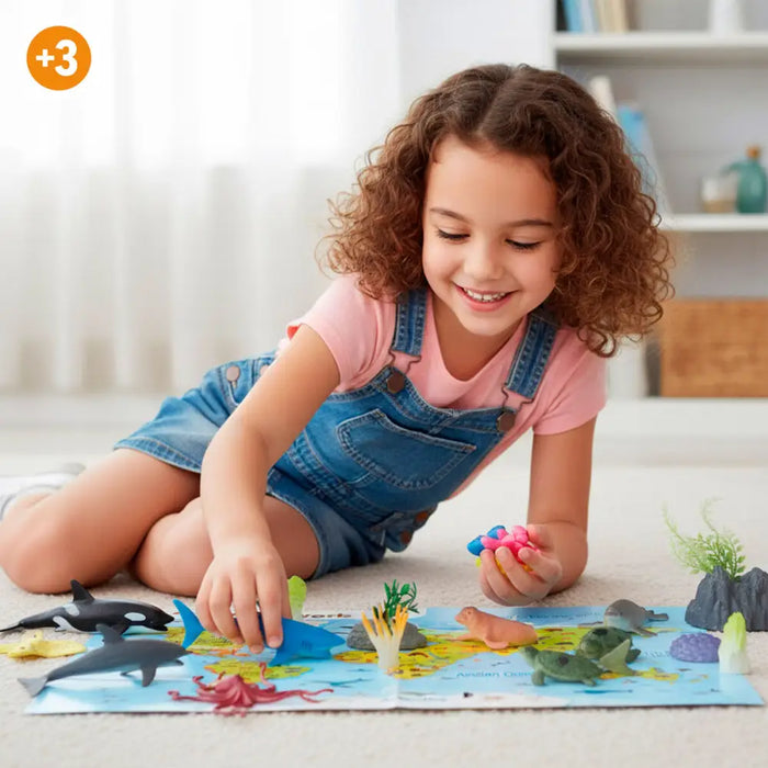 фигурки на животни Colorbaby Пластмаса 23 X 10 X 7 CM (4