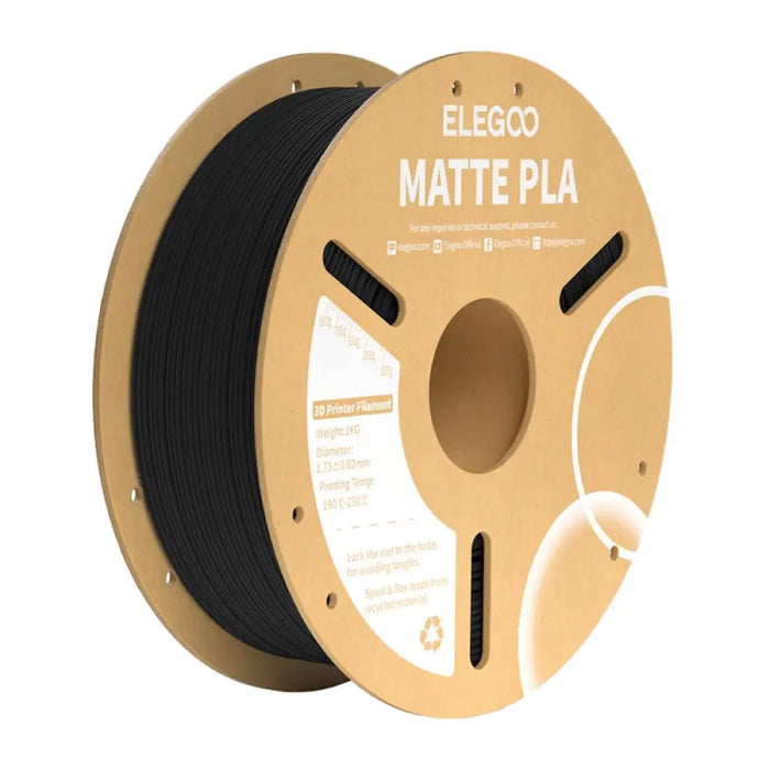 Филамент PLA Matte ELEGOO (Czarny)