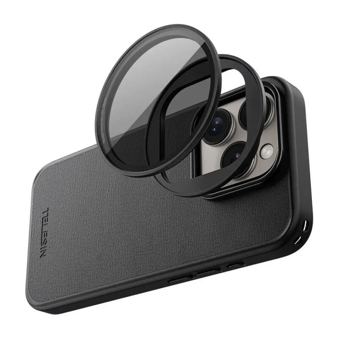 Филтър за обектив TELESIN за iPhone 15 Pro/Pro Max VND 58mm