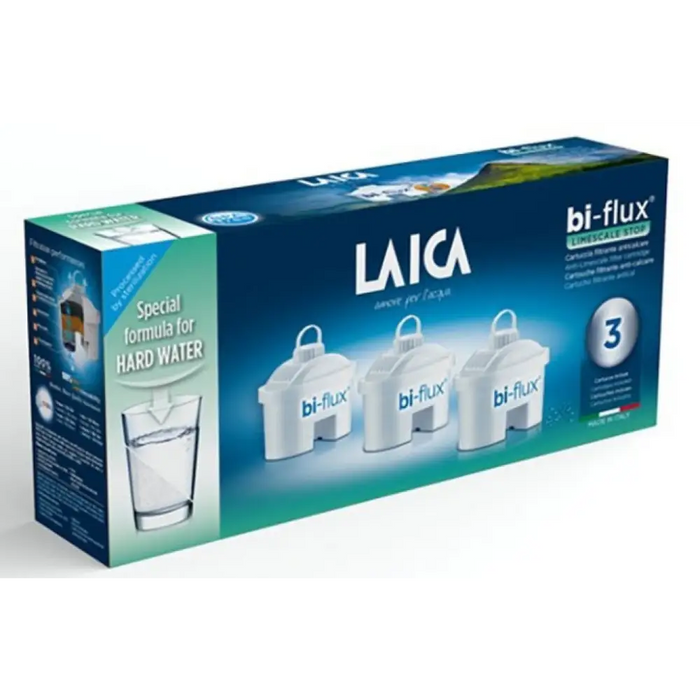 Филтър за кана LAICA bi-flux LIMESCALE 3 бр