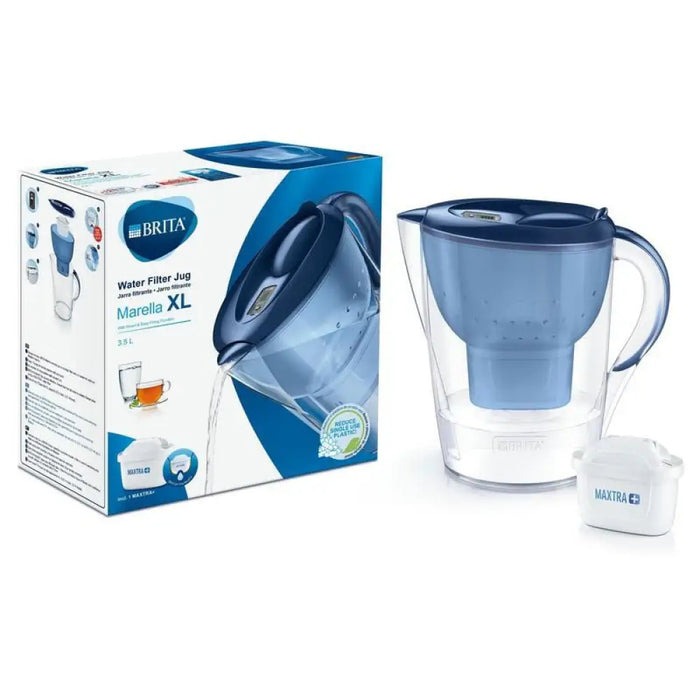 Филтрираща кана Brita MARELLA XL MEMO 3.5L СИН 3.5L