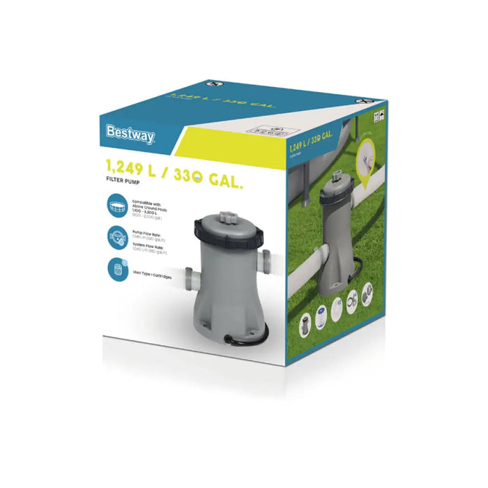 ФИЛТЪРНА ПОМПА ЗА БАСЕЙН 1249L/H BESTWAY 58381