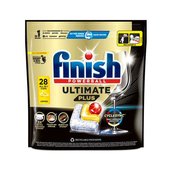 FINISH ULTIMATE PLUS LEMON 28 TABS / MID