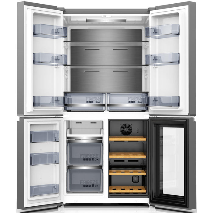 Хладилник Side-by-Side Finlux FFD605WIX , 605 l, E , No Frost , Инокс