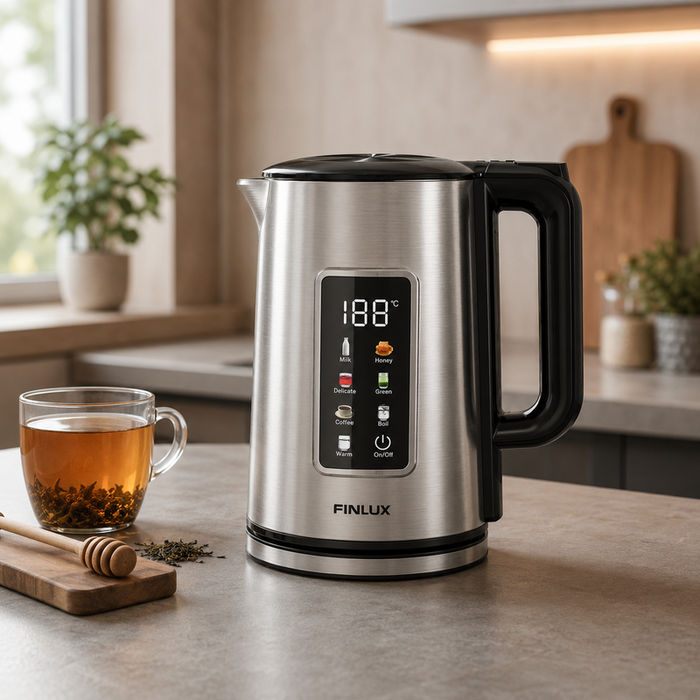 Електрическа кана Finlux FK-17326 SSD , 2200 W, 1,7 , 2 Литри